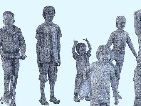 Children group 14 Model 3D