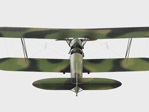 U-2 Kukuruznik 3D Model