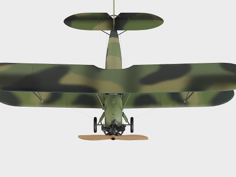 U-2 Kukuruznik 3D Модель