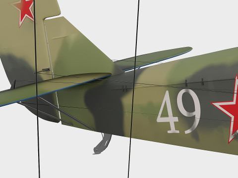 U-2 Kukuruznik 3D Модель