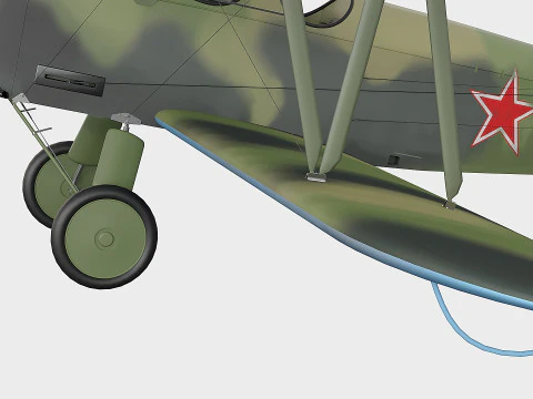 U-2 Kukuruznik 3D Model