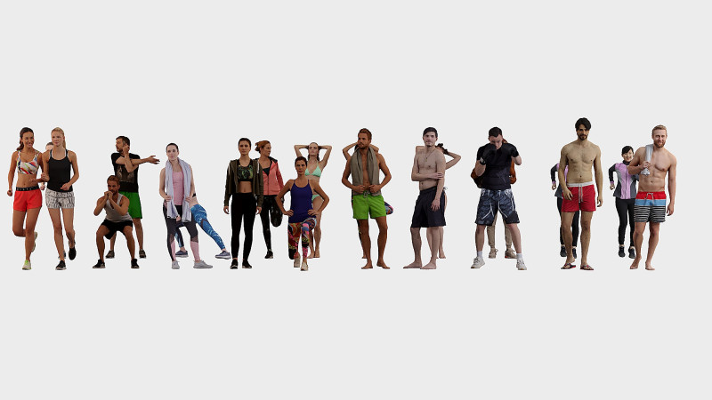 Sportsman x21 3D Model .c4d .max .obj .3ds .fbx .stl .blend