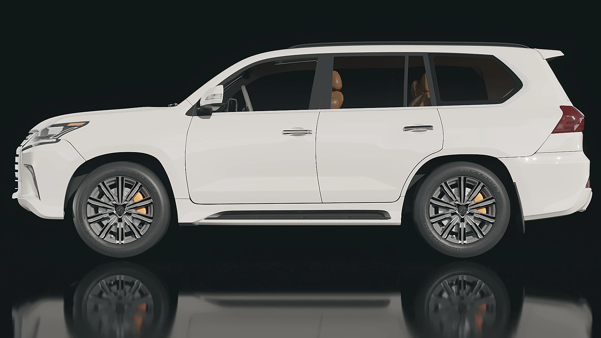 Lexus LX 2016 3D Model .c4d .max .obj .3ds .fbx .stl .blend 