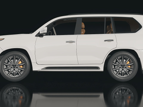 Lexus LX 2016 3D Model
