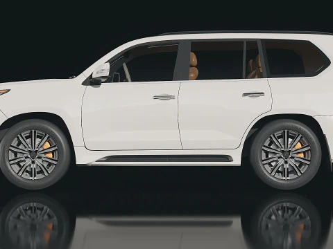 Лексус ЛХ 2016 3D Модель