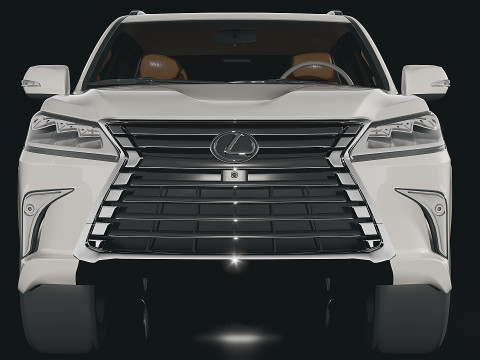Lexus LX 2016 3D 모델