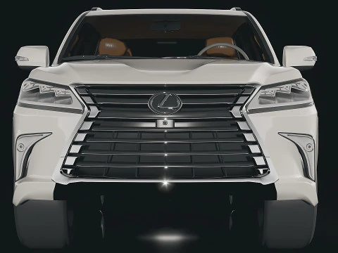 Lexus LX 2016 3D Model