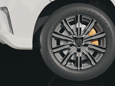 Lexus LX 2016 3D 모델