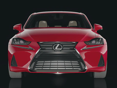 LEXUS IS 300 2017 3D Model