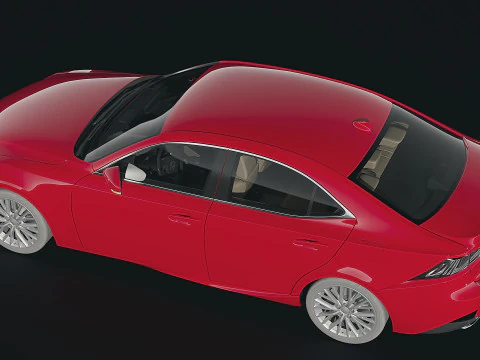 LEXUS IS 300 2017 3D Model