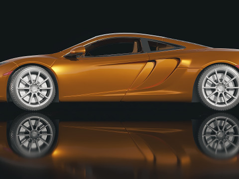 MCLaren MP4-12c 3D 모델