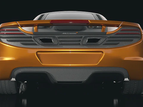MCLaren MP4-12c 3D Model