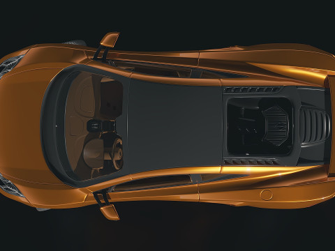 MCLaren MP4-12c 3D 模型