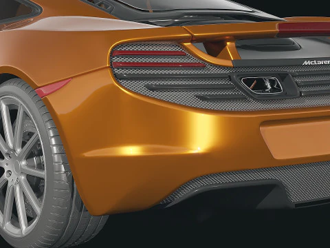 MCLaren MP4-12c 3D Model
