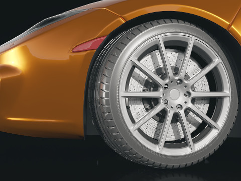 MCLaren MP4-12c 3D 模型