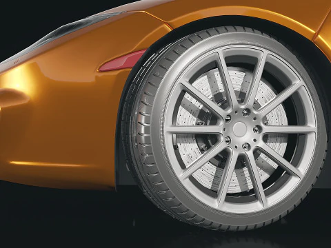 MCLaren MP4-12c 3D Model