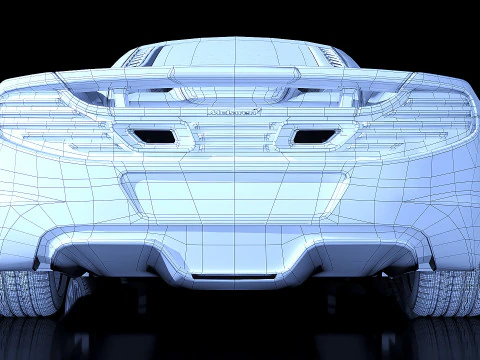 MCLaren MP4-12c 3D Model