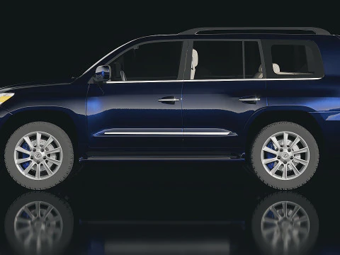 Lexus LX5 2019 3D Model