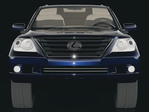 Lexus LX5 2019 3D Model
