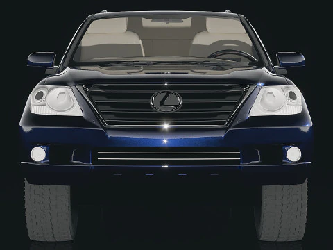 Lexus LX5 2019 3D Model