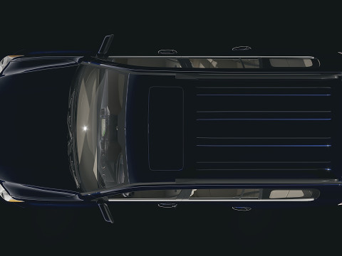 Lexus LX5 2019 3D Model