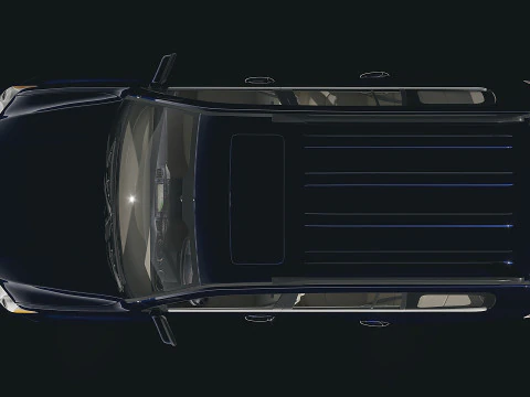 Lexus LX5 2019 3D Model
