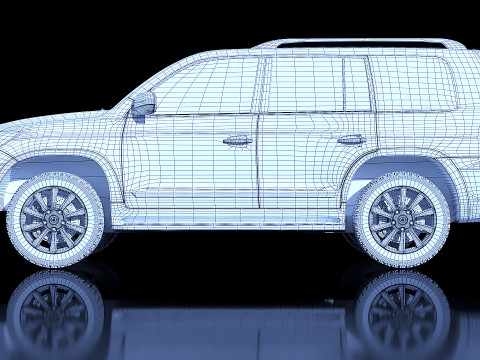 Lexus LX5 2019 3D Model