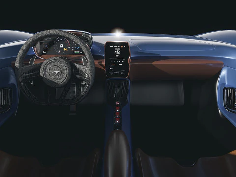 McLaren Elva Sport Hypercar 3D Model