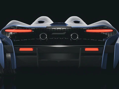 McLaren Elva Sport Hypercar 3D Model