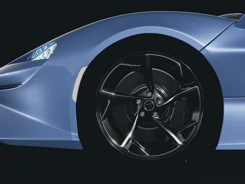 McLaren Elva Sport Hypercar 3D Model