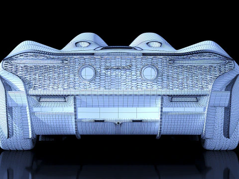 McLaren Elva Sport Hypercar 3D Model
