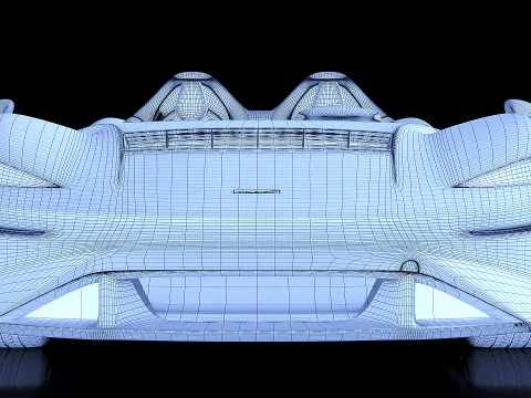 McLaren Elva Sport Hypercar 3D Model