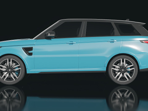 Range Rover Sport SVR 2015 Modèle 3D