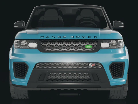 Range Rover Sport SVR 2015 3D Model