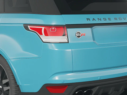 Range Rover Sport SVR 2015 3D Model