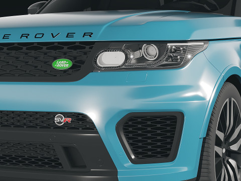 Range Rover Sport SVR 2015 3Dモデル