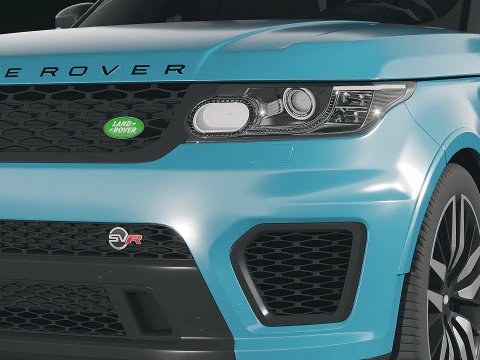Range Rover Sport SVR 2015 3D Model