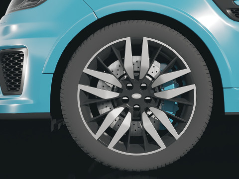 Range Rover Sport SVR 2015 3Dモデル