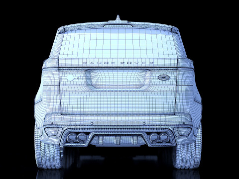 Range Rover Sport SVR 2015 3Dモデル