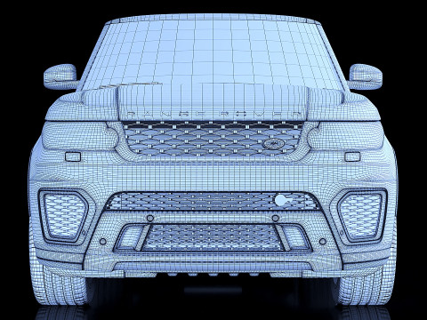 Range Rover Sport SVR 2015 3Dモデル