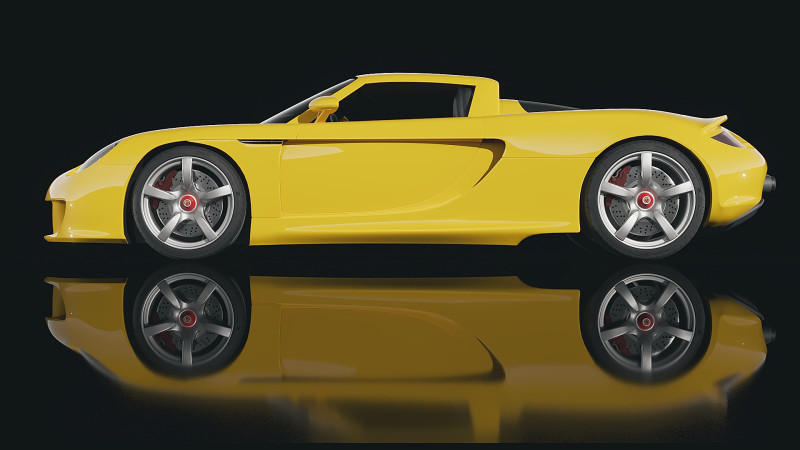 Porche Carrera GT M 2012 3D-Modell .c4d .max .obj .3ds .fbx .stl .blend