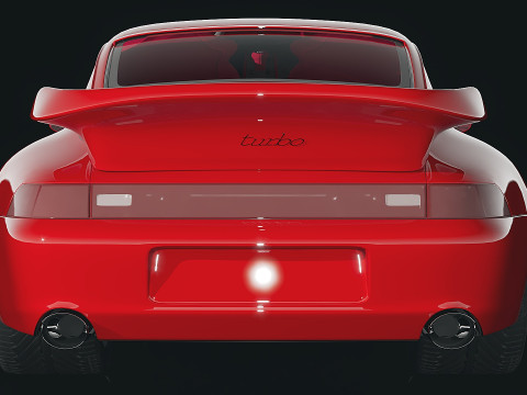 Porsche 911 993 Turbo Modèle 3D