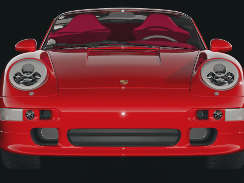 Porsche 911 993 Turbo Modèle 3D