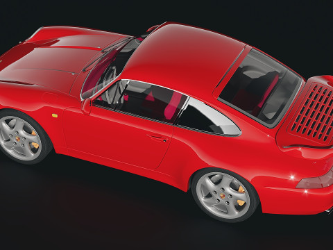 Porsche 911 993 Turbo Modèle 3D