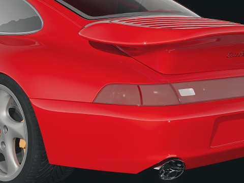 Porsche 911 993 Turbo Modèle 3D