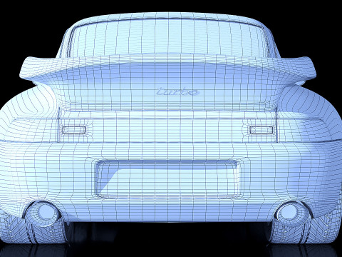 Porsche 911 993 Turbo Modèle 3D