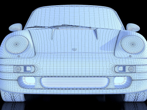 Porsche 911 993 Turbo Modèle 3D