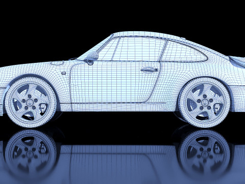 Porsche 911 993 Turbo Modèle 3D