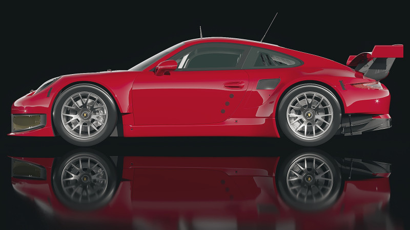 Porsche 911 Carrera RSR 2013 Modelo 3D .c4d .max .obj .3ds .fbx .stl .blend