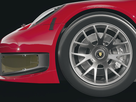 Porsche 911 Carrera RSR 2013 Modelo 3D